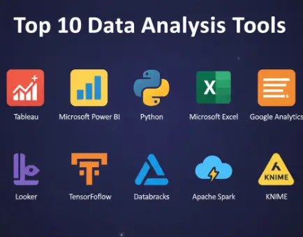 TOP Data analysis tools 